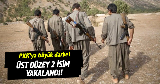 Üst düzey iki PKK’lı terörist yakalandı!