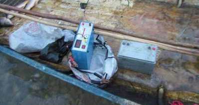 Elektroşok cihazıyla balık avına ceza
