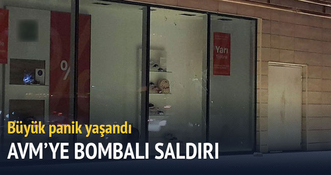 Diyarbakır’da AVM’ye bombalı saldırı