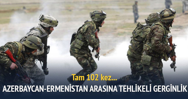 Azerbaycan, Ermenistan’ı vurdu