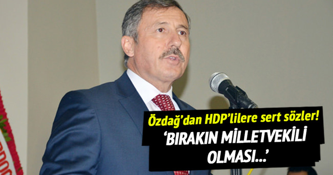 Özdağ’dan HDP’lilere sert sözler!