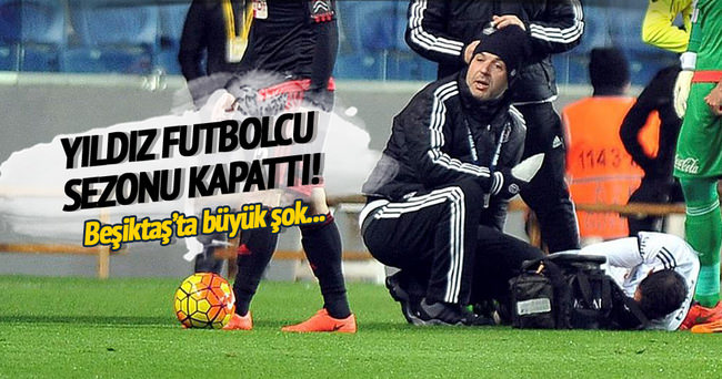 Beşiktaş’ta Rhodolfo sezonu kapattı