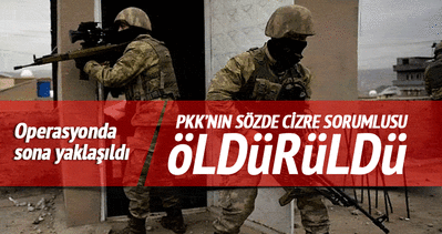 PKK’nın sözde Cizre sorumlusu öldürüldü