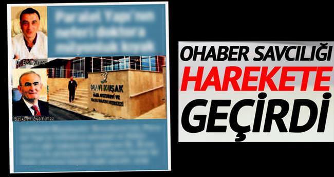 O haber, savcılığı harekete geçirdi