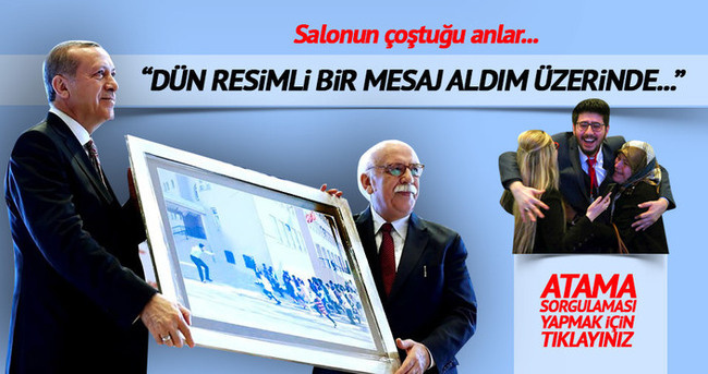 Cumhurbaşkanı Erdoğan 30 bin öğretmenin atama töreninde konuştu!