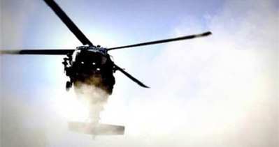 Ege’de askeri helikopter düştü