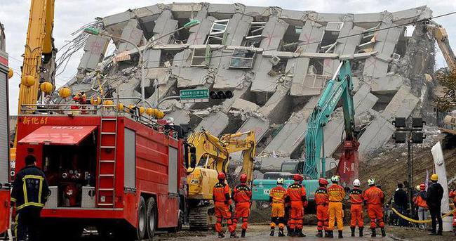 Tayvan’daki deprem’de ölü sayısı 55’e yükseldi
