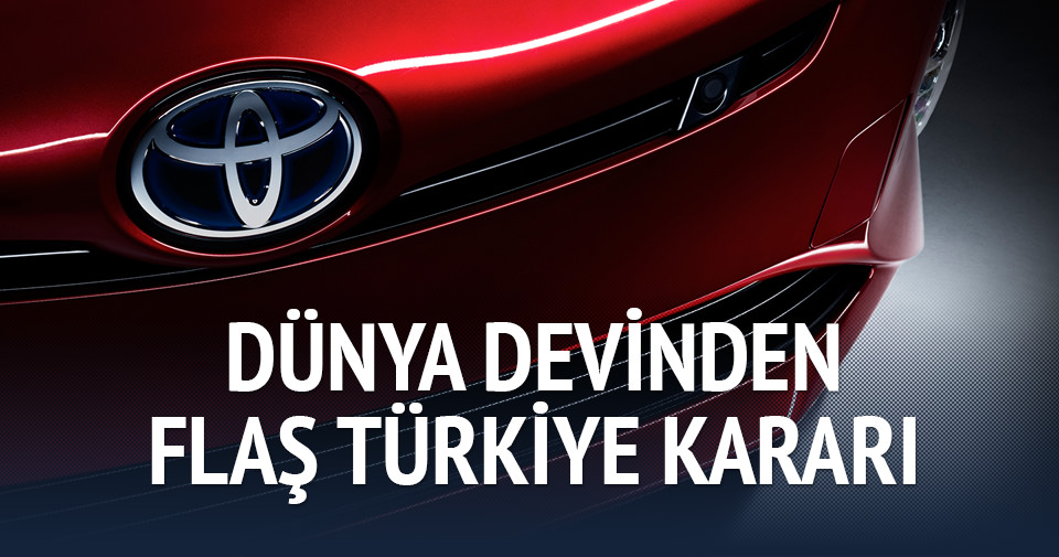 Toyota’dan Türkiye’ye yeni yatırım