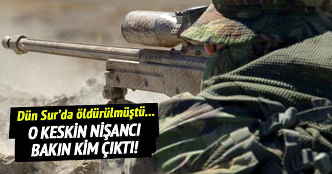 İşte Sur’da öldürülen PKK’lı keskin nişancı!