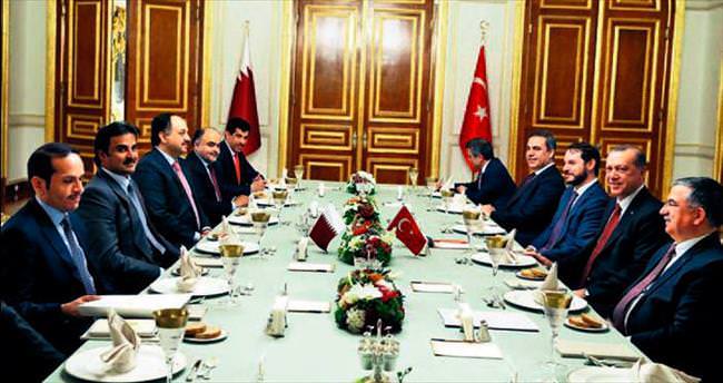 Cumhurbaşkanı Erdoğan Katar Emiri’ni ağırladı