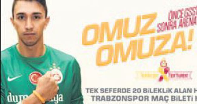 Bilekliği alan Trabzon maçına girer