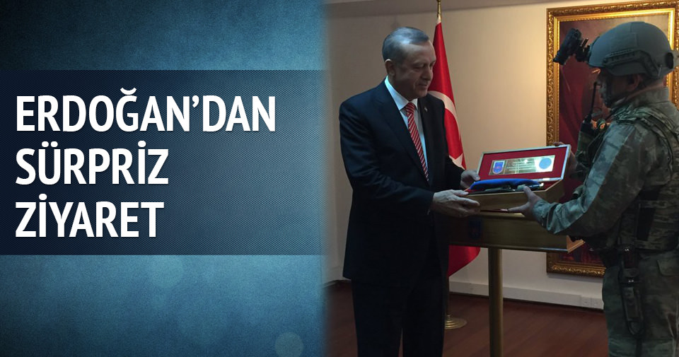 Cumhurbaşkanı Erdoğan’dan JÖAK’a ziyaret