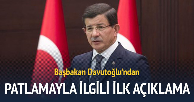 Davutoğlu’ndan Ankara’daki patlamayla iligili açıklama