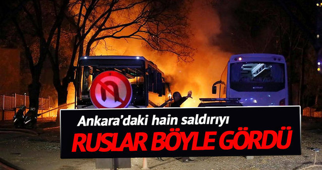 Ankara’daki hain saldırı Rus basınında