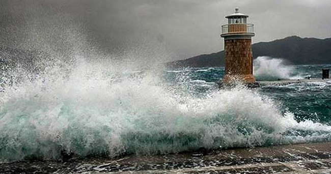 Ege Denizi ve Akdeniz’de fırtına uyarısı