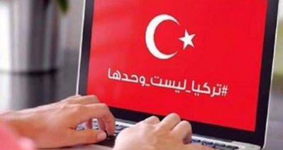 Arapça ’Türkiye’ etiketine destek 100 milyonu aştı