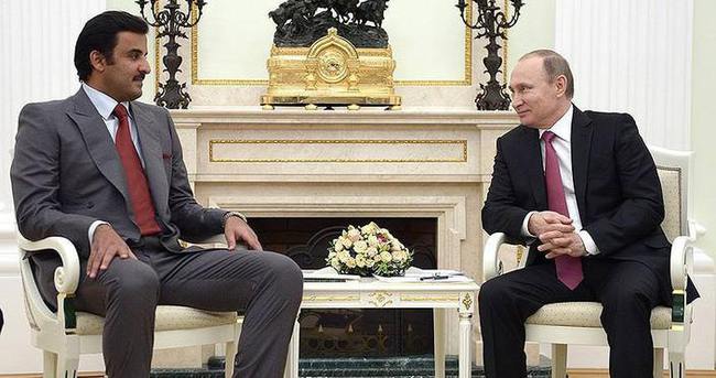 Putin, Katar Emiri Al Sani ile telefonda görüştü
