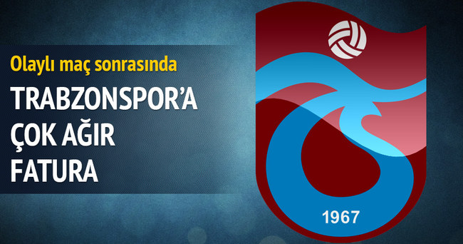 Trabzonspor, PFDK’ya sevk edildi