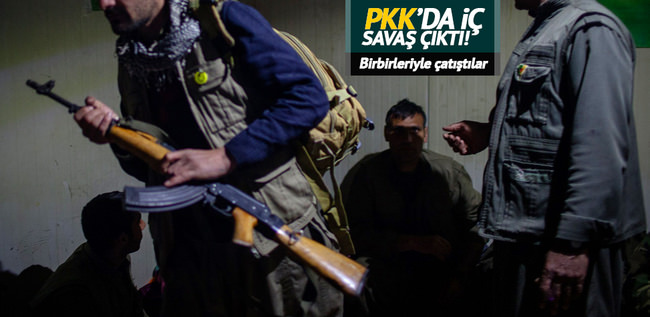 PKK’da iç savaş çıktı!