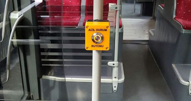 İETT otobüslerine ‘’panik butonu’’