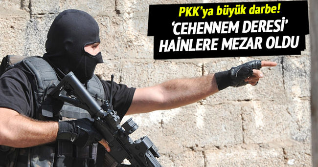 İdil’de PKK’ya büyük darbe!