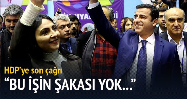 Bakan Işık’tan HDP’ye son çağrı