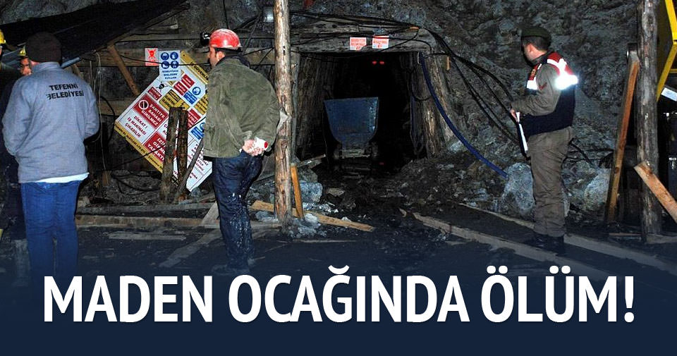 Krom madeninde gaz zehirlenmesi: 2 ölü