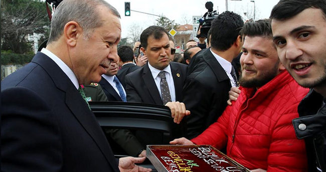 Cumhurbaşkanı Erdoğan’a doğum günü Sürprizi