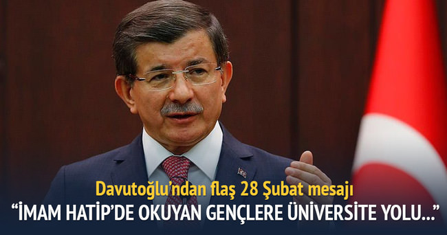 Başbakan Davutoğlu: Yeni Türkiye milli iradenin hakimiyetinde olacak
