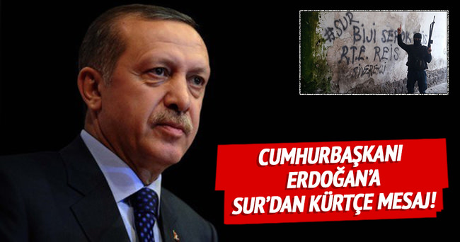 Sur’dan Cumhurbaşkanı Erdoğan’a Kürtçe mesaj!