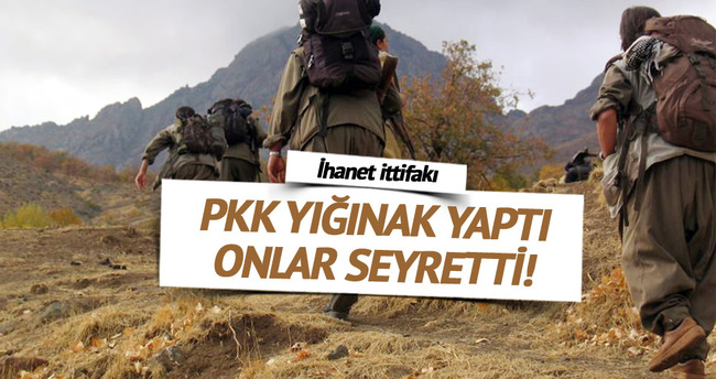 PKK yığınak yaptı paraleller seyretti