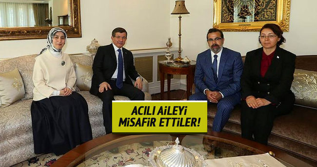 Başbakan Davutoğlu, Özgecan Aslan’ın ailesi ile görüştü