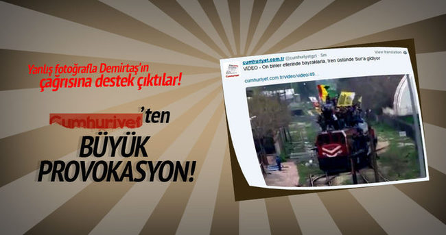 Cumhuriyet’ten PKK provokasyonu!