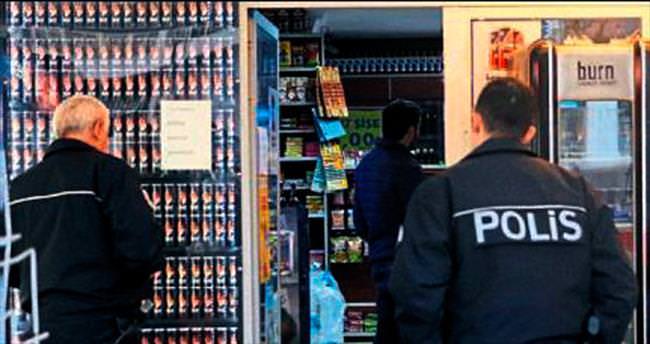 Antalya’da silahlı market soygunu