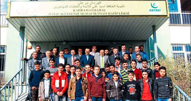 Suriyeli öğrencilere imam hatip lisesi