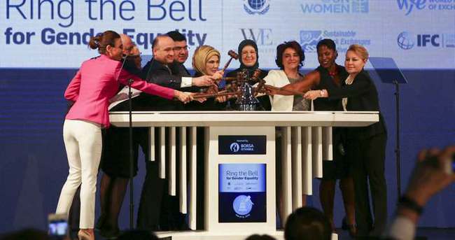 Borsa İstanbul’da Gong bir kez daha kadın-erkek eşitliği için çaldı