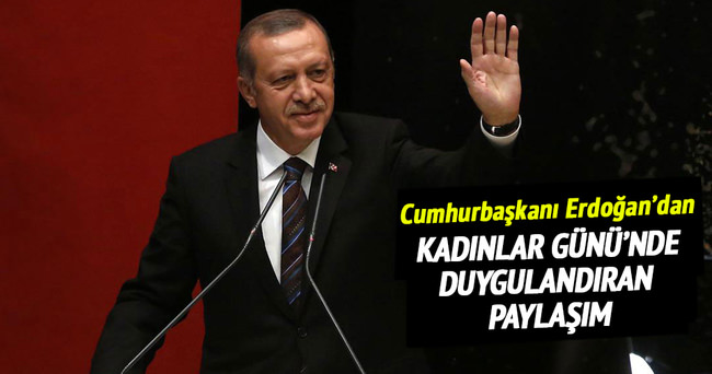 Cumhurbaşkanı Erdoğan’dan duygulandıran paylaşım