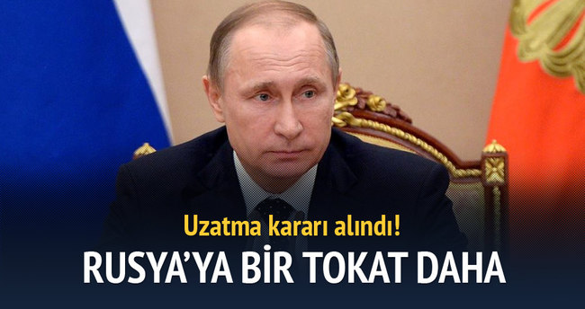 AB’den Rusya’ya bir tokat daha