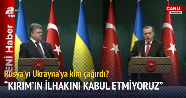 Cumhurbaşkanı Erdoğan: Rusya’yı Ukrayna’ya kim çağırdı acaba?