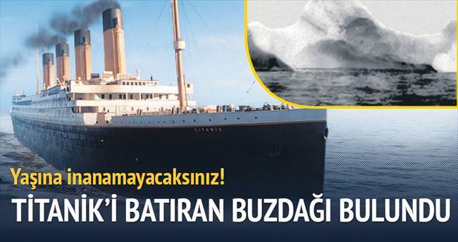 Titanik’i batıran buzdağı 100 bin yaşında çıktı