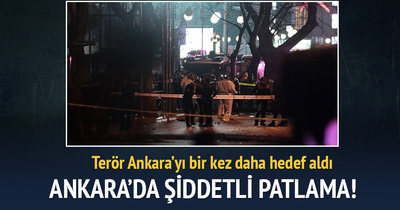 Ankara’da patlama