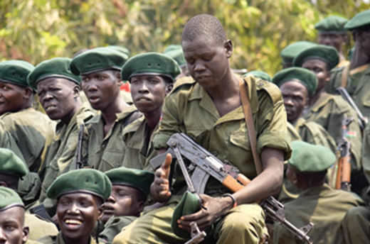 Güney Sudan’da askerlere ‘tecavüz izni‘ vermiş