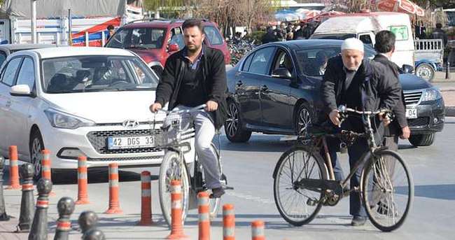 Konya’da 600 bin bisiklet var