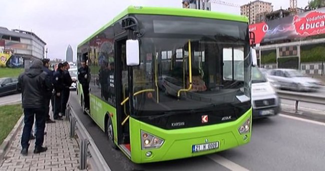İstanbul’da şüpheli otobüs alarmı!