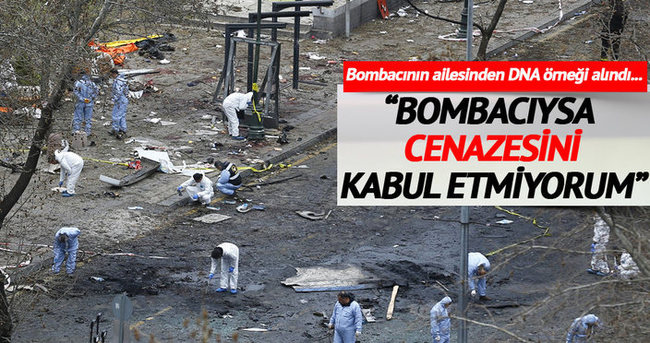 Bombalı saldırganın ailesinden DNA örneği alındı!