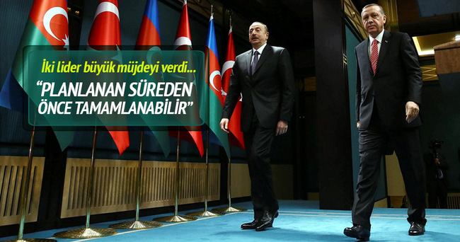 Cumhurbaşkanı Erdoğan İlham Aliyev ile ortak basın açıklaması yaptı