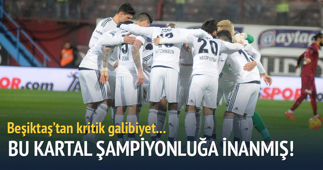Beşiktaş’tan kritik galibiyet