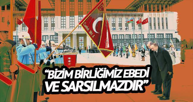 İlham Aliyev: Bizim birliğimiz ebedidir