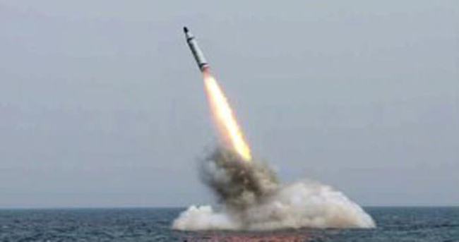 Kuzey Kore’den balistik füze ile gözdağı