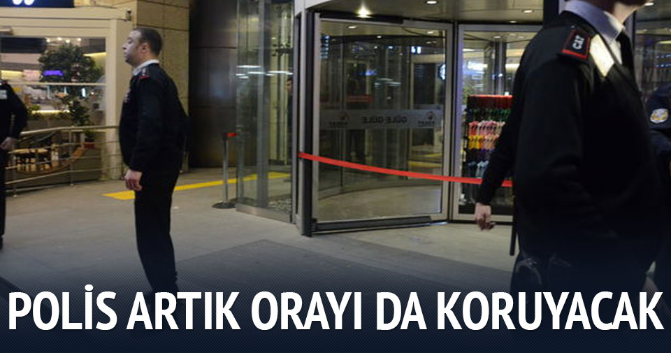 Ankara’da polis AVM’leri de koruyacak